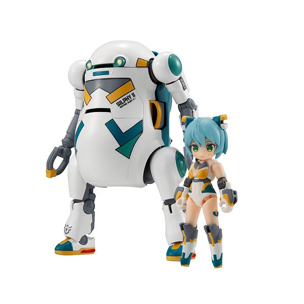 デスクトップアーミー×メカトロウィーゴ シルフィーII　塗装済み完成品〔メガハウス〕（240610予約開始）