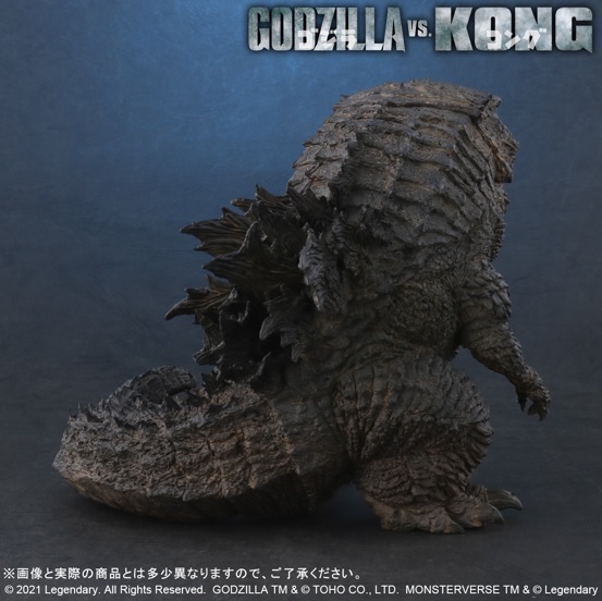 22年2月予約 ゴジラvsコング デフォリアル Godzilla From Godzilla Vs Kong 21 塗装済み完成品 プレックス 2100予約開始 Msselectronics Gr