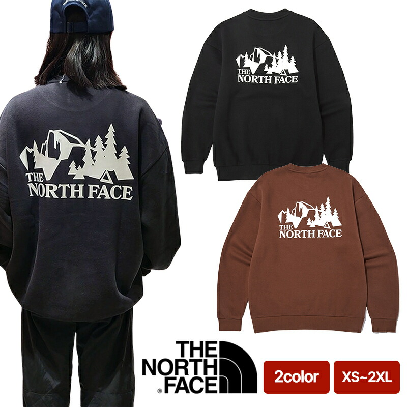 楽天市場】送料無料 THE NORTH FACE COTTON LOGO RELAXED SWEATSHIRTS