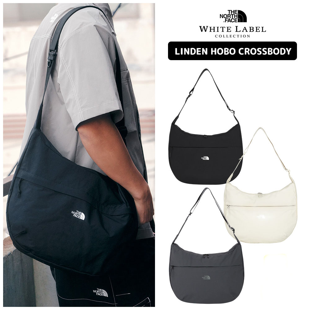 ★送料無料★ 送料無料 ノースフェイス クロスバッグ THE NORTH FACE LINDEN HOBO CROSSBODY WHITE LABEL ホワイトレーベル 韓国ノースフェイス リンデン シンプル ショルダーバッグ レディース メンズ 男女兼用 NN2PS06J NN2PS06K【韓国正規品/関税込】｜YEPPUDA