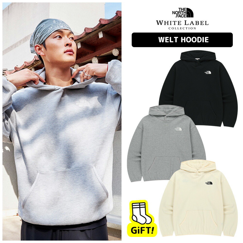 ☆貨物輸送無料☆ 北の方人間の顔 フーディー THE NORTH FACE WELT HOODIE WHITE LABEL 白いこと付け札 韓国北の方人間の顔 ボンネット 汗水 長袖 トップス 運動すること 心地よい デーリー コーデ レディースメンズ 男女兼用 NM5なおなお書き01J NM5なおなお書き01K 【韓国置き目品/関税込/ソックス 差し上げ物】