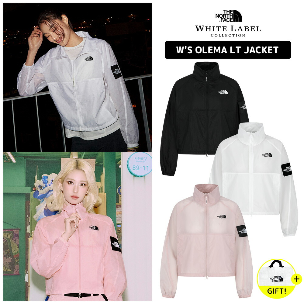 ★貨物輸送無料★ 北の方人間の顔 上衣 THE NORTH FACE W\u0027S OLEMA LT JACKET WHITE LABEL 白いこと付け札 韓国北の方人間の顔 アウター シアー 透け感 超軽さ 薄っぺら 運動競技 デイリー レディース お上さん NJ3LS39J NJ3LS39K 【韓国置き目品/関税込/エコ御徒面子 差し上げ物】