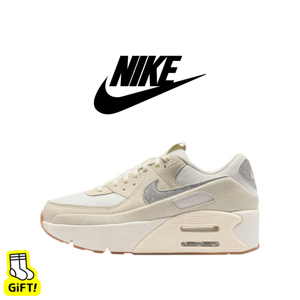 ☆貨物輸送無料☆ ナイキ スニーカー NIKE AIR MAX 90 LV8 IR0799-133 厚底 エア湖マックス プラットホーム 表現スタイル引き上げる 座布団 心地好い デイリー レディース 【韓国置き目品/関税込/ソックス 差し上げ物】