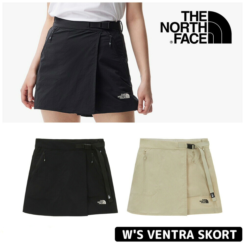 ★最大2000円クーポン★ 送料無料 ノースフェイス スカート THE NORTH FACE W'S VENTRA SKORT 韓国ノースフェイス スコート ハイキング アウトドア バックル レディース用 NS6NS32A NS6NS32B 【韓国正規品/関税込】｜YEPPUDA