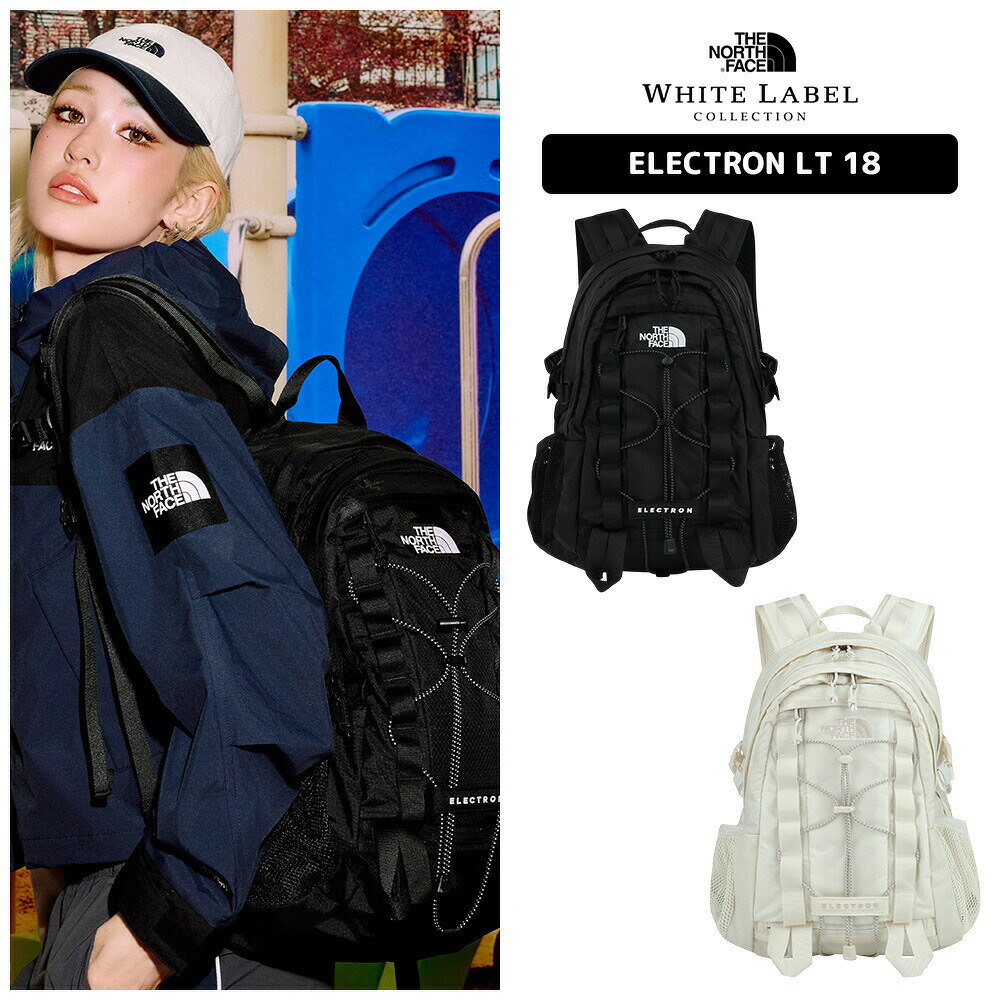 ★送料無料★ 送料無料 ノースフェイス リュック THE NORTH FACE ELECTRON LT 18 WHITE LABEL ホワイトレーベル 韓国ノースフェイス バックパック デイパック 18L 通勤 通学 軽量 ゴープコア アウトドア 男女兼用 NM2DS05J NM2DS05K 【韓国正規品/関税込】｜YEPPUDA