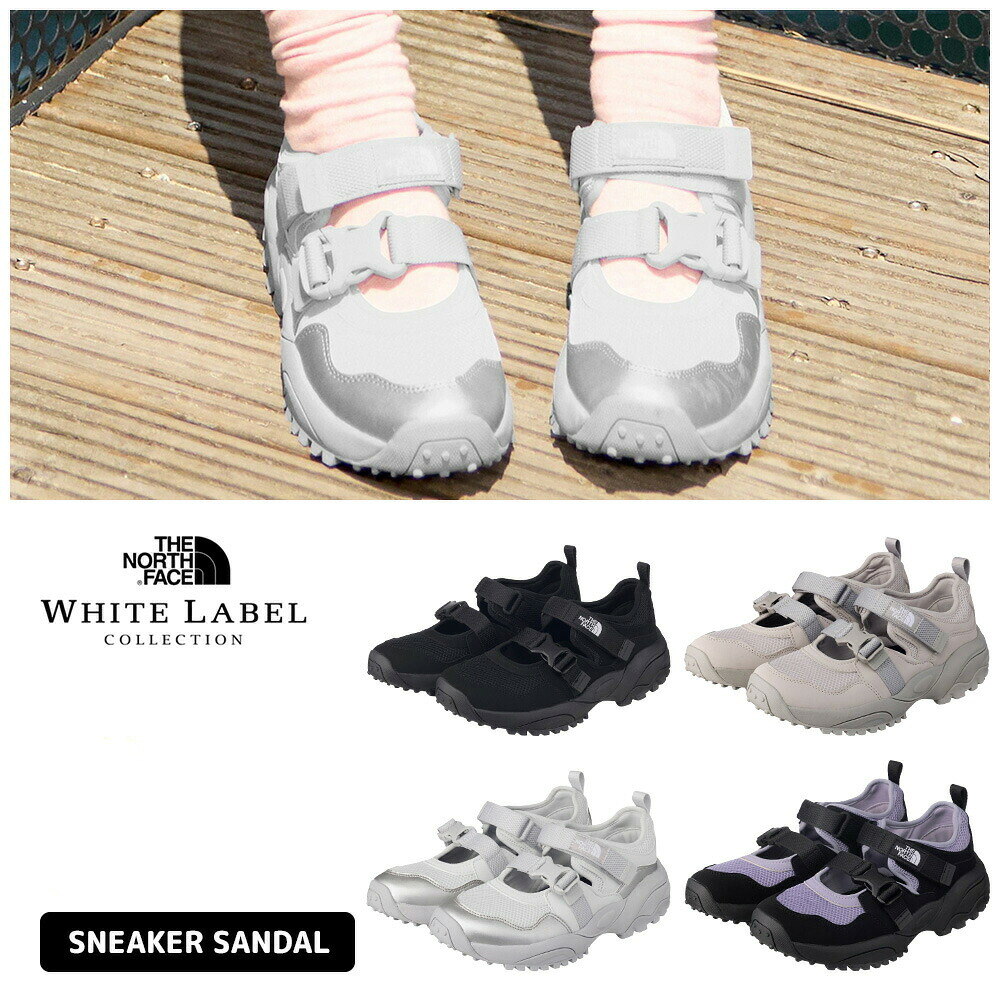 ★送料無料★ ノースフェイス サンダル THE NORTH FACE SNEAKER SANDAL WHITE LABEL ホワイトレーベル 韓国ノースフェイス アウトドア スニーカー スポサン 厚底 靴 シューズ 歩きやすい 軽い メンズ レディース 夏 NS82R51J NS82R51L【韓国正規品/関税込】｜YEPPUDA 7,562円