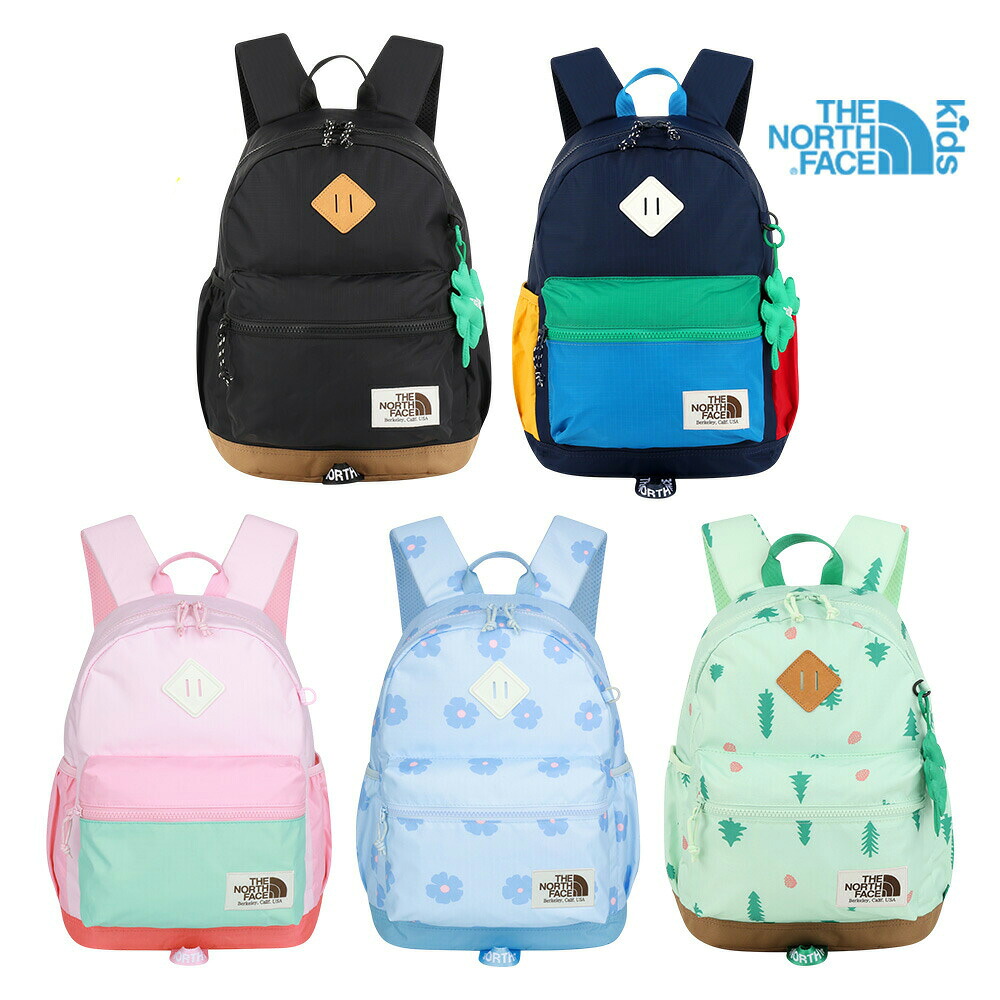 ★最大2000円クーポン★ 送料無料 ノースフェイス キッズ リュック THE NORTH FACE K'S BERKELEY PACK M 韓国ノースフェイス デイリー 子供用 バックパック 遠足 習い事 通学 新学期 学生 可愛い NM2DS08R NM2DS08T 【韓国正規品/関税込】|YEPPUDA