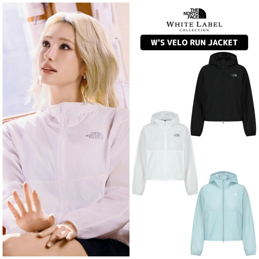 ★最大2000円クーポン★ 送料無料 ノースフェイス THE NORTH FACE W'S VELO RUN JACKET WHITE LABEL ホワイトレーベル 韓国ノースフェイス アウター ジップアップ 運動 お出かけ デーリー カジュアル レディース 女性 春 秋 NJ3LS36J NJ3LS36K【韓国正規品/関税込】｜YEPPUDA