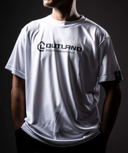 【送料無料】Tシャツ メンズ 半袖 オーバーサイズ 【OUTLAND アウトランド】 フロントプリント ビッグシルエット ストリート 韓国 ファッション モノトーン モード系 シティスタイル 個性派 大人 カジュアル おしゃれ ティーシャツ 夏服 10代 20代 30代 40代