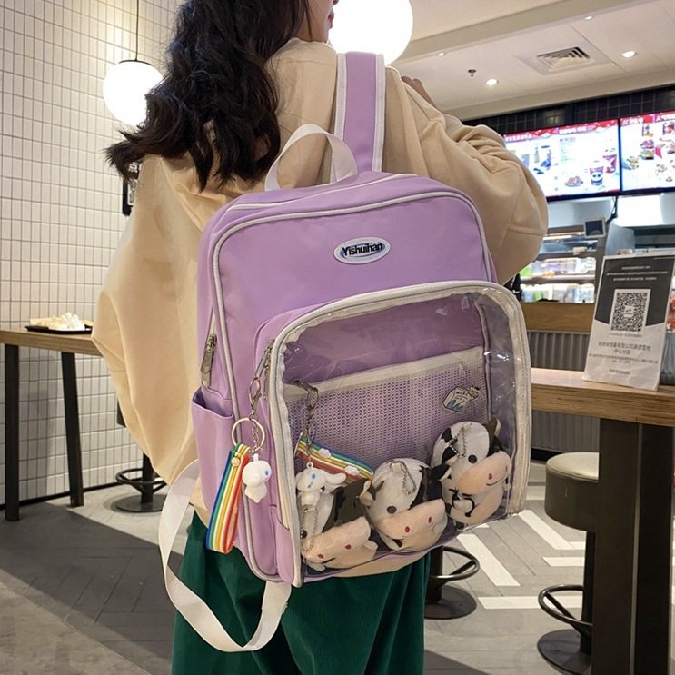 4色 リュ レディース ぬいぐるみ 痛バッグ リュック 痛バ 大容量