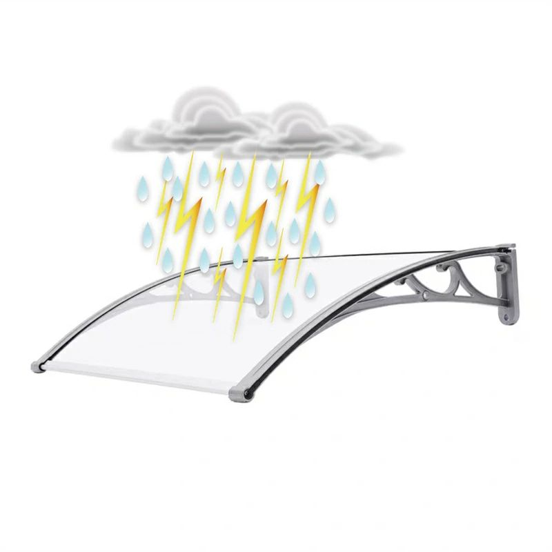 屋根 ひさし 庇 後付け 雨よけ 玄関ひさし 窓オーニング テラス屋根雨雪保護 梅雨対策 パティオ日除け 日焼け対策 窓の屋根 PC耐|YHBOX店