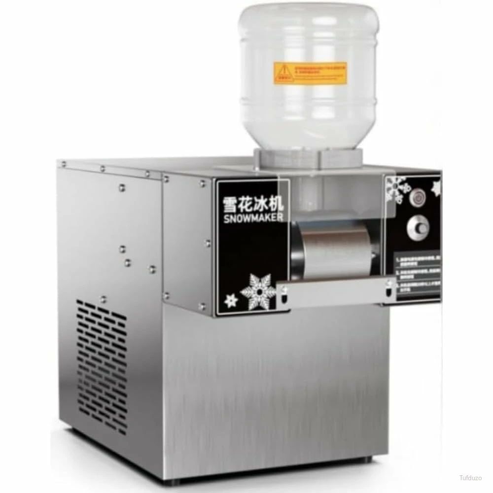 業務用かき氷機 スノーフレーク製氷機 - 大容量 高速製氷 スノーコーン対応 - 110V コンパクト設計 速度調整可能 - レストラン|YHBOX店