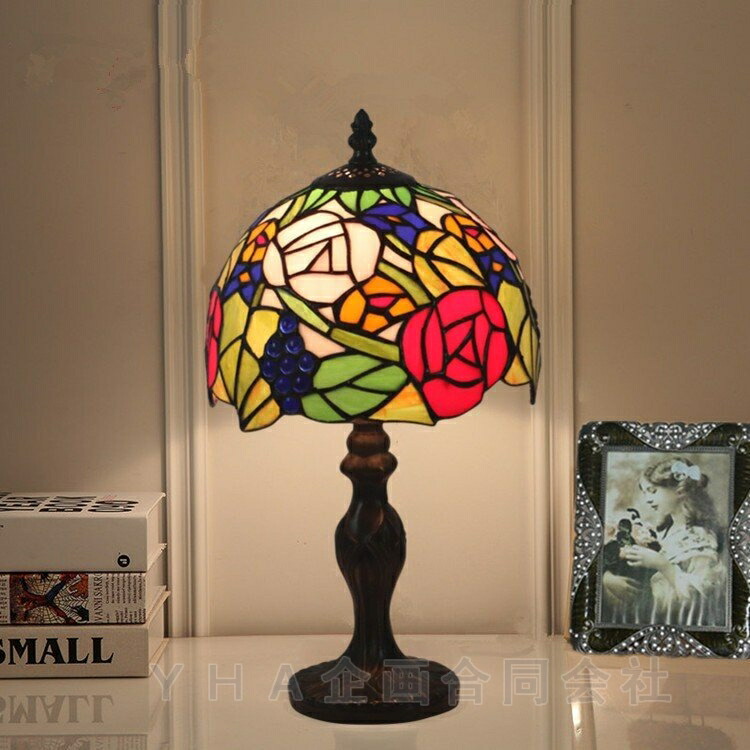 ステンドグラス卓上ランプ(165) 楽天市場】工芸品 ステンドグラスランプ 手作り 卓上ライト