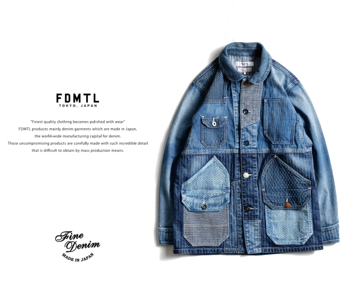 【楽天市場】FDMTL fa23jk41u HAORI ZIP JACKET 3YR 羽織り