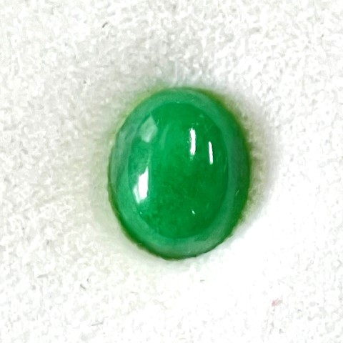 ヒスイ オーバル 3.65ct 翡翠 ルース|gem-ichinose