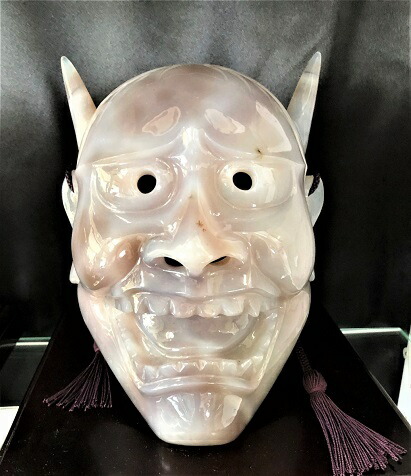 レトロ　般若　鉄製　約、1キロ　約20㎝　お面　魔除け レトロ 般若 鉄製 約、1キロ 約20㎝ お面 魔除け