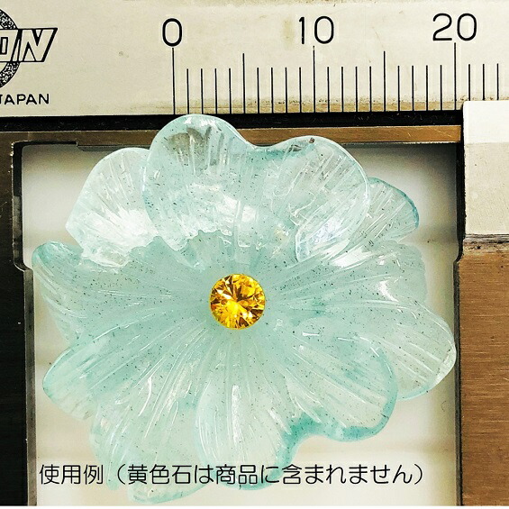 アクアマリン 花モチーフカービング28 24ct Analysesdesequences Com