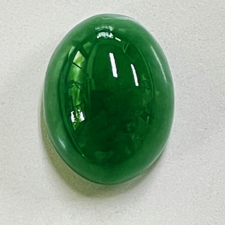 ヒスイ　オーバル　5.49ct　ソーティング付きルース｜gem-ichinose