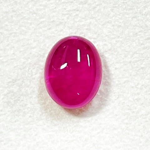 ルビー　カボション　2.90ct　ルース ソーティング付き（中宝研）