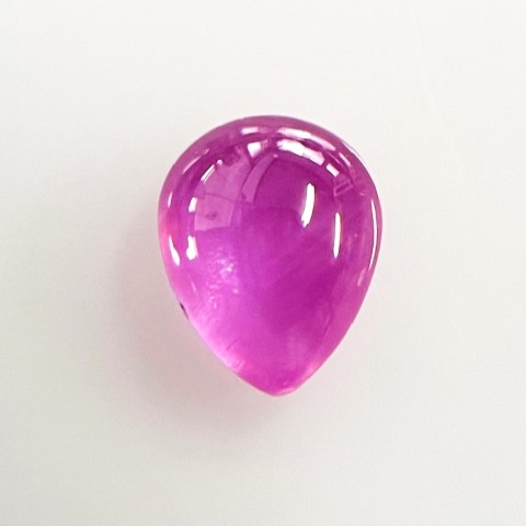 ピンクスターサファイア ペアシェイプ 0.53ct ソーティング付きルース