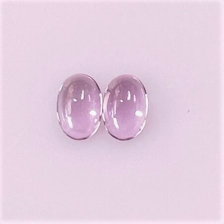 楽天市場】ピンクトパーズ ルース オーバル 15×20mm 11月誕生石 pt6