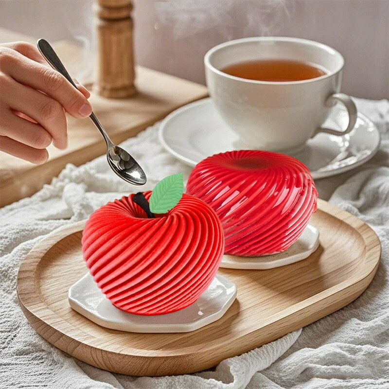 送料無料 6個入り 螺旋りんご シリコン ケーキ型 ムース チョコレート 製菓 道具 フレンチ スイーツ バレンタイン ホワイトデー クリスマス 誕生日 記念日 季節 イベント お菓子 作り 簡単 脱型 耐熱 業務用 アマゾン 新作 人気 おすすめ 輸入 通販 ベストセラー 6,263円