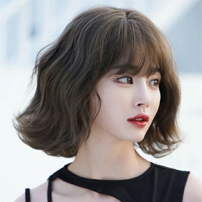 ブラウンショートボブウィッグ Amazon.co.jp: Airimori レディース ウィッグ ショートボブ