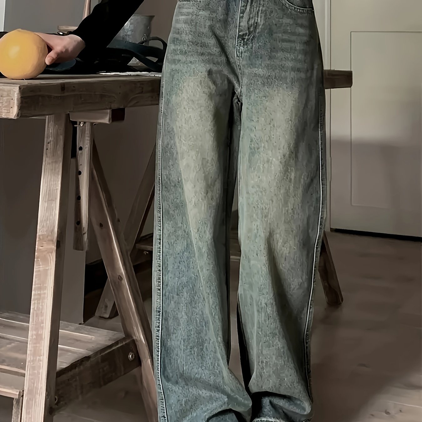 レトロ風デニムオーバーオール、ポケット付き、調節可能、女性用 楽天市場】レトロ風デニムオーバーオール、ポケット付き、調節可能