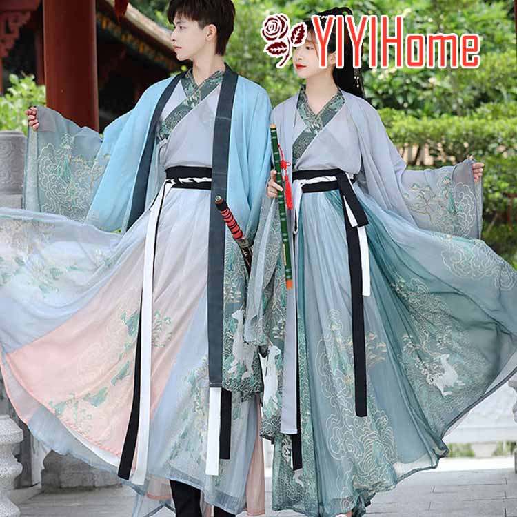 【古着】中国で【大ブーム】の漢服7点セット 古着】中国で【大ブーム】の漢服ドレス1点 つたえ
