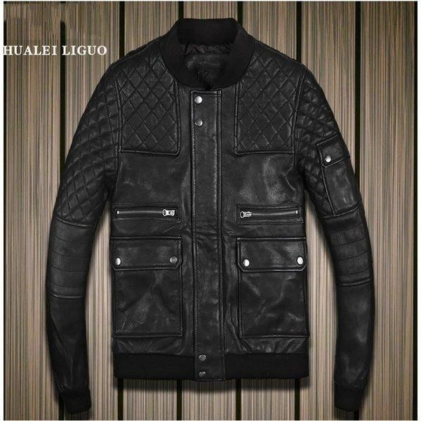 メンズファッション レザージャケット 牛革ジャケット 細身タイプ ライダーメンズ 牛革バイクジャケット ライダースジャケット バイクウェア お洒落 ファッション 送料無料