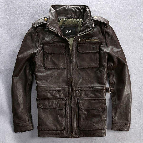 メンズファッション レザージャケット 牛革ジャケット 細身タイプ ライダーメンズ 牛革バイクジャケット ライダースジャケット バイクウ