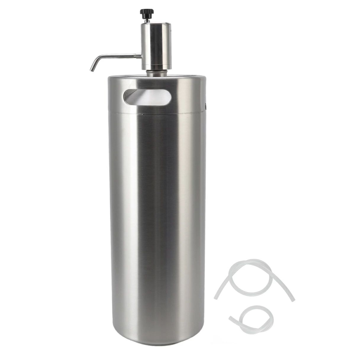 ビール樽 生ビールディスペンサー ビールサーバー 電動ビールタップ ミニビール樽 Keg カプラーディスペンサー シリコンチューブ付き パ|YKショップ