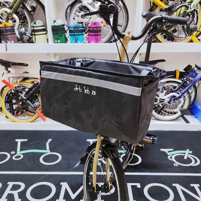 折りたたみ 自転車 アクセサリー ペット 犬 野菜 バスケット バッグ ハンドル バー バッグ ヘッド バッグ 自転車かご