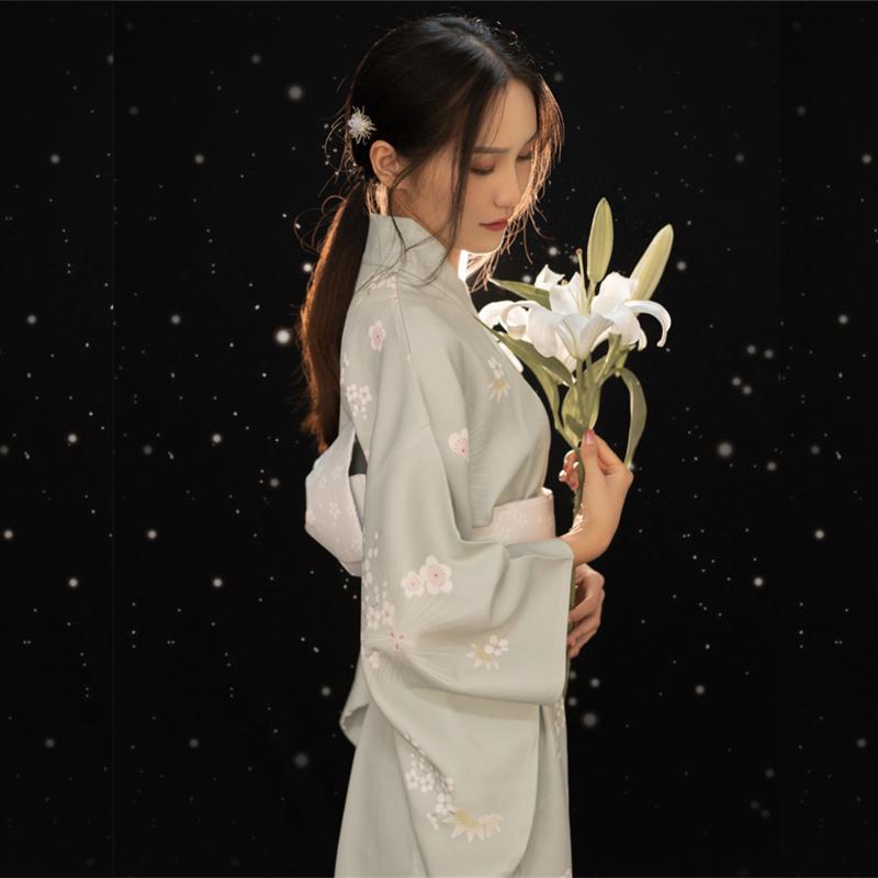 レディース ファッション 和 かわいい 夏 女性 レトロ かわいい ガール 着物 和風 カラー カラー レトロ カラー 着物 ドレス