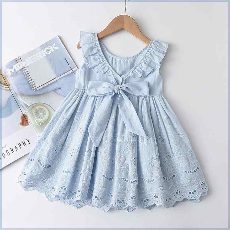キッズ ファッション 女の子 かわいい おしゃれ 韓国 子供服 プリンセス 夏 ドレス ワンピース スカート シンプル フリル リボン ノースリーブ|YKC8