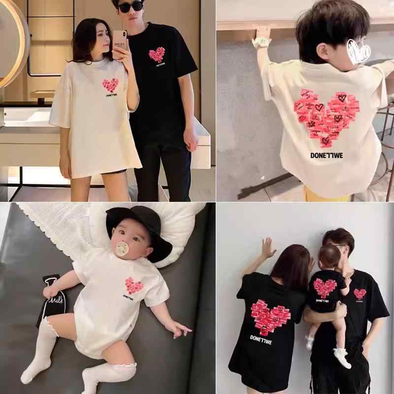 レディース メンズ 流行り物 亭主もち 成人男性 キッズ ちびっ子用 お坊っちゃん お嬢さん 今めかしい 愛くるしい かっこいい 韓国 親子 有りの実ルック 夫婦関係 二人組 身寄り 身寄り 親子 服 3人 身寄り 夏 100日 ご機嫌 ご機嫌 服 御前上等 母 娘 母子 t