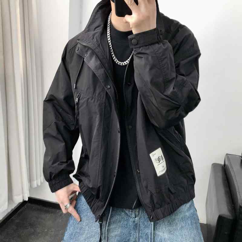 メンズ ファッション 春 夏 秋 冬 かっこいい オシャレ モテ 男性用 紳士服 服 韓国 シンプル 大人 韓国 メンズ スタンドカラー ジャケット メンズ 春 ファッション アメリカン シンプル ファッション カジュアル ジャケット