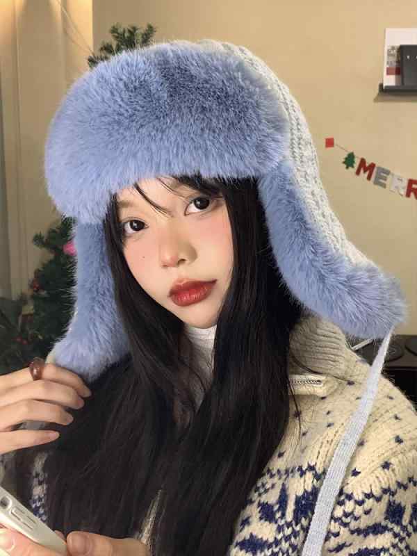 韓国 女性 春夏 秋　冬 レディース かわいい おしゃれ 帽子 女性 厚手 耳保護 帽子 防寒 ニット ウール ふわふわ リボン｜YKC8 28,300円
