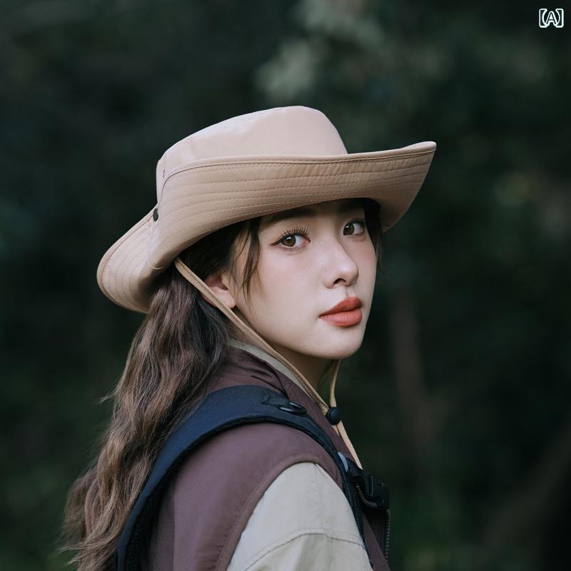 韓国 女性 春夏 秋冬 レディース かわいい おしゃれ アウトドア大きい つば 登山 日焼け防止 フィッシャーマン ハット 女性用 夏 キャンプ シェード 釣り 帽子 男性 日よけ 帽子｜YKC8 27,951円