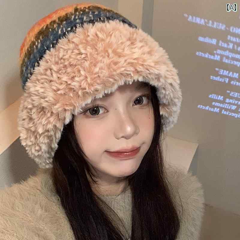 韓国 お上さん 春夏 秋冬 レディース  愛くるしげ 今めかしい 秋お上さん用 派手 羊毛 かぶり笠 韓国 赤ちょうちん ジョン 小顔 編み物  かぶり笠 気が大きい   かぶり笠