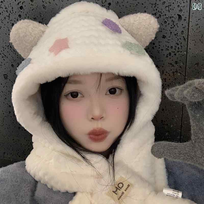 韓国 女性 春夏 秋冬 レディース かわいい おしゃれ スター ベア 帽子 女性用 秋韓国 バー ジョン かわいい 厚手 帽子 ワンピース サイクリング 雷 峰 帽子｜YKC8