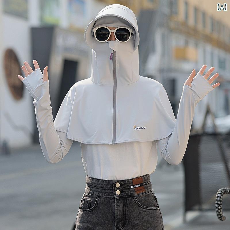 レディース ファッション 韓国 女性 春夏 秋 かわいい おしゃれ 日焼け防止 日焼け対策 紫外線対策 紫外線カット UV マスク フェイスマスク 通気性 顔 腕 サンシェード アーム シンプル 大人 フェイス 全顔 車 運転 アウトドア|YKC8
