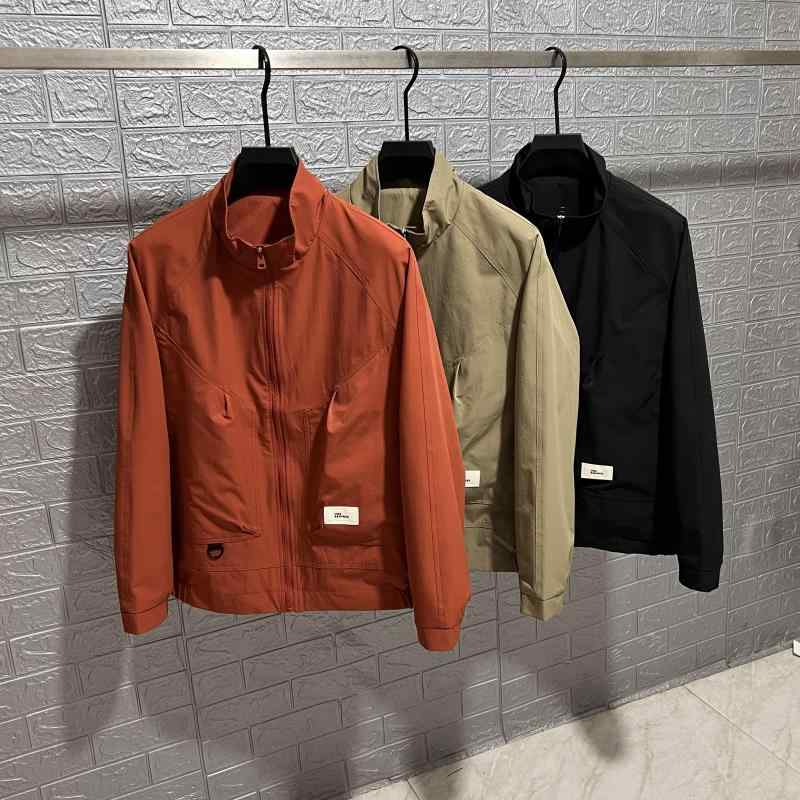 メンズ ファッション 春夏 秋 冬 かっこいい オシャレ モテ 男性用 紳士服 服 韓国 シンプル 大人 メンズ コート 韓国 ジャケット スタンドカラー 無地 アウター カジュアル ジャケット|YKC8