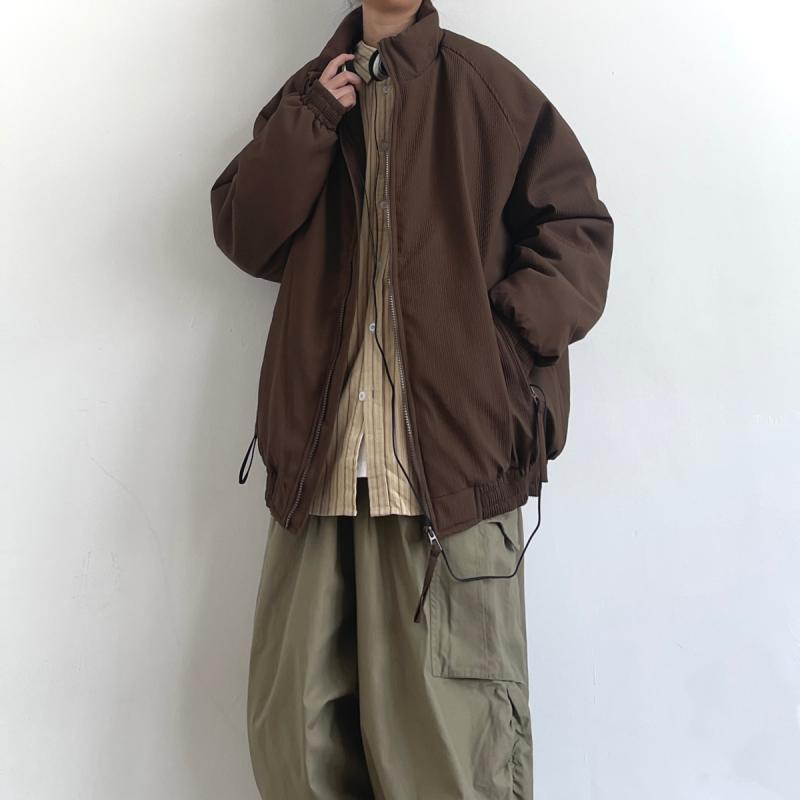 メンズ ファッション 春夏 秋冬 かっこいい オシャレ モテ 男性用 紳士服 服 韓国 シンプル 大人 冬 アメリカン レトロ ユニセックス コットン コート メンズ レディース ゆったり 厚手 スタンドカラー コート 暖かい コットンコート