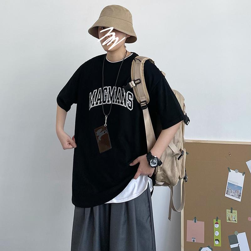 メンズ ファッション 春夏 秋冬 かっこいい オシャレ モテ 男性用 紳士服 服 韓国 シンプル 大人 夏 レトロ メンズ レディース T シャツ 半袖 スタイル 半袖 T シャツ 綿 ラウンドネック レター プリント T シャツ 5,894円