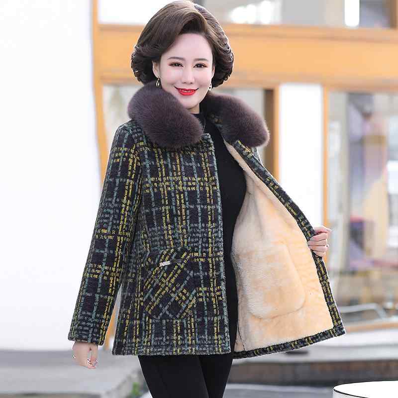レディース ファッション おしゃれ 春夏 秋冬 大人 上品 高級 マダム ミス ミセス プレゼント 敬老日 母日 ベルベット 厚手 冬用 コート 女性 フリースコート｜YKC8