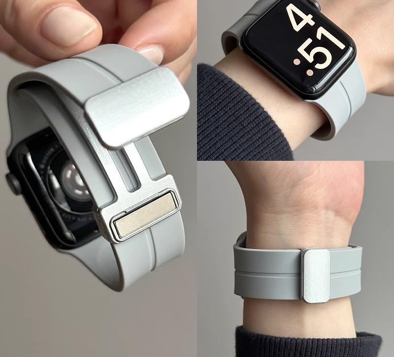 Apple Watch アップルウォッチ 成人男性 メンズ 成人女性 レディース ウオッチ 胴締め 今めかしい 可愛らしい かっこいい 運動競技 ケイ素樹脂 磁気 同盟罷業一回り ホンブルグ帽 分かりやすい 新型 10 9 8 7 6 5 4 3 2 1 Ultra 通気性