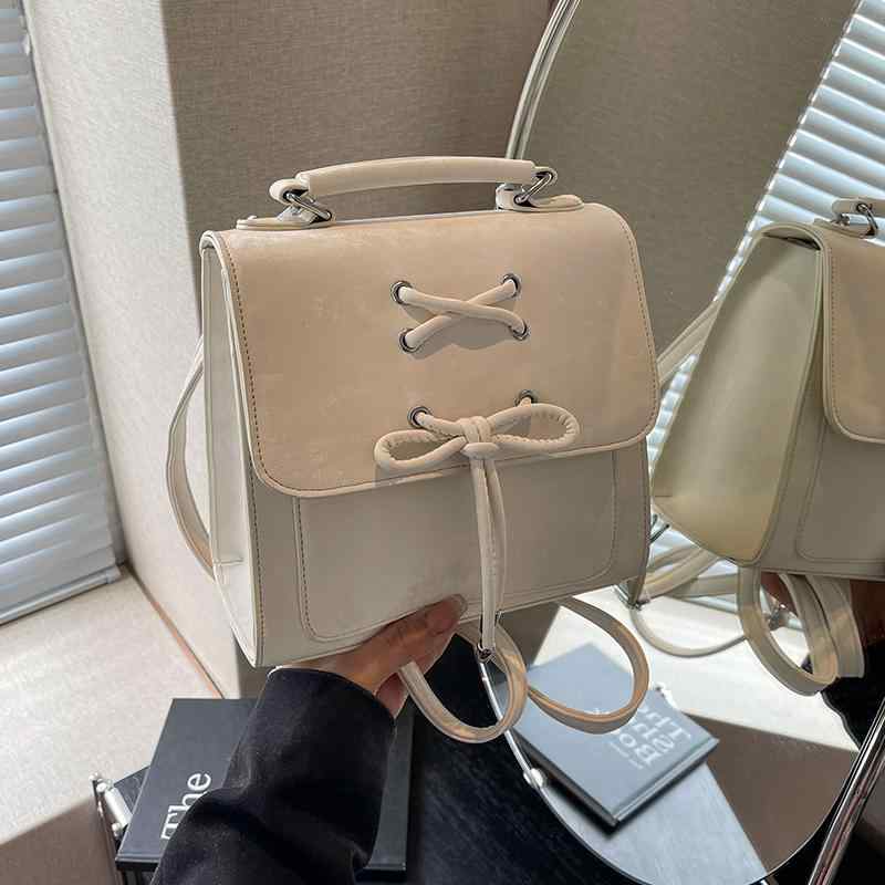 レディース ファッション 春夏 秋冬 女性 かわいい おしゃれ 韓国 鞄 バッグ 上品 大人 リボン シンプル リュックサック