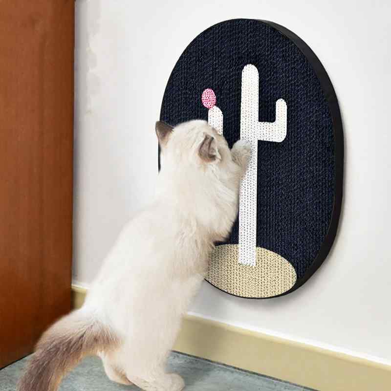 おすすめ 猫 愛玩動物 グッズ 愛くるしい 今めかしい 室内装飾 爪研ぎ 手あそび 垂直方向 ゲーム盤 壁 分かりやすい カクタス さし絵