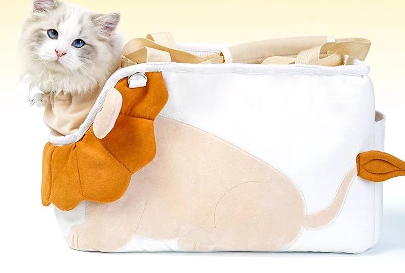 犬 猫 キャリー ペット 外出 バッグ ポータブル 運ぶ トート かわいい おしゃれ 個性的 ライオン おもしろ 大容量 通気性 調整可能|YKC8